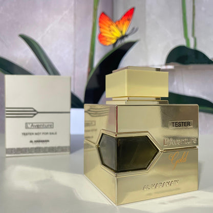 Perfume Femenino Al Haramain L'aventure Gold - EDP - 100ml - Tester