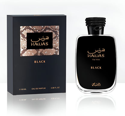 Perfume Masculino Rasasi Hawas Black - Eau de Parfum - 100ml