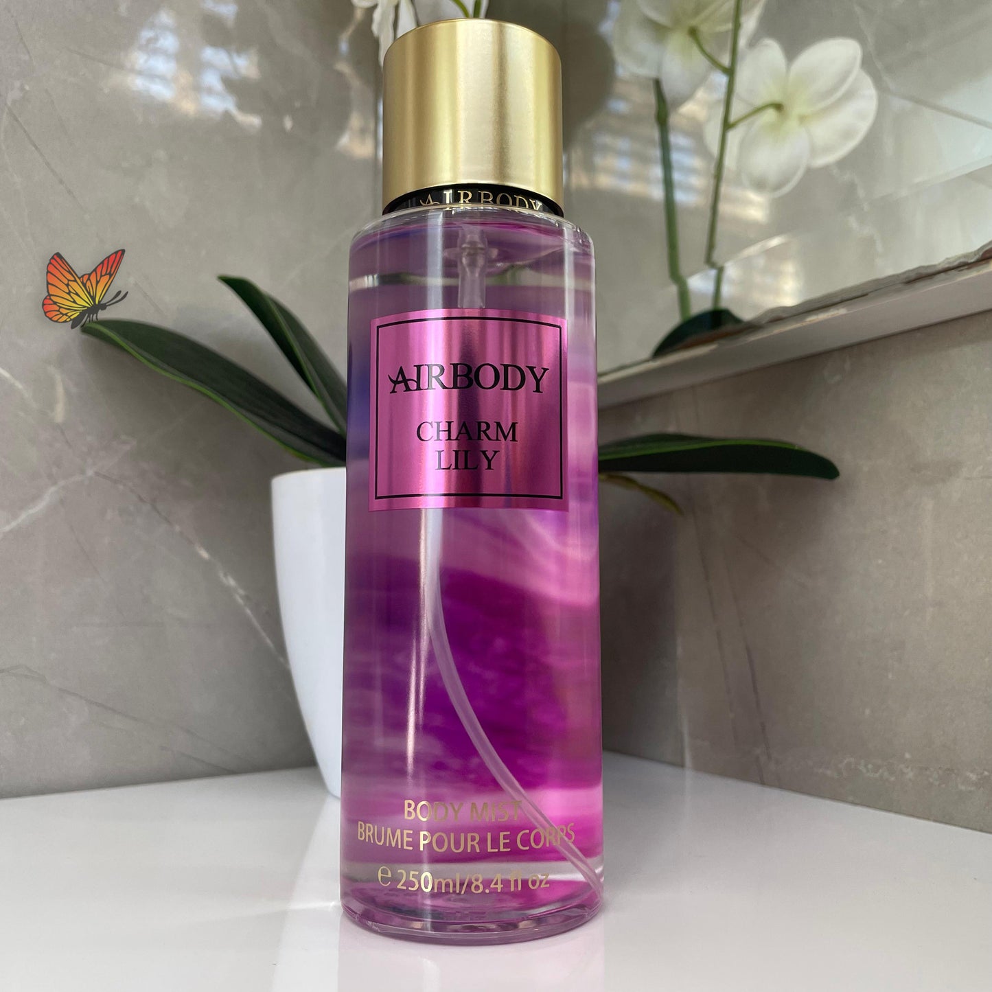 Body Mist Airbody Charm Lily 250ml