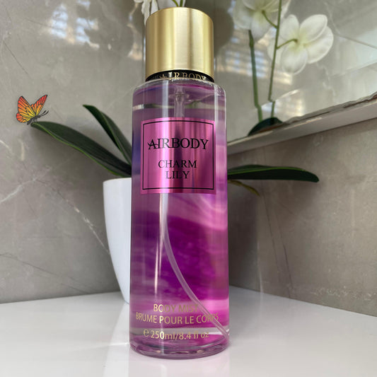 Body Mist Airbody Charm Lily 250ml