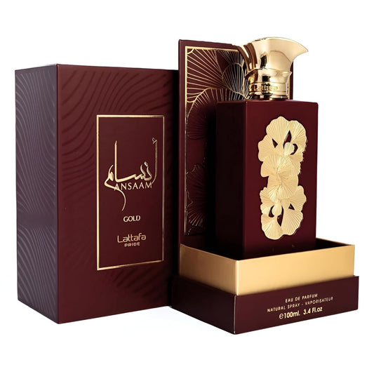 Perfume Femenino Lattafa Ansaam Gold - Eau de Parfum - 100ml
