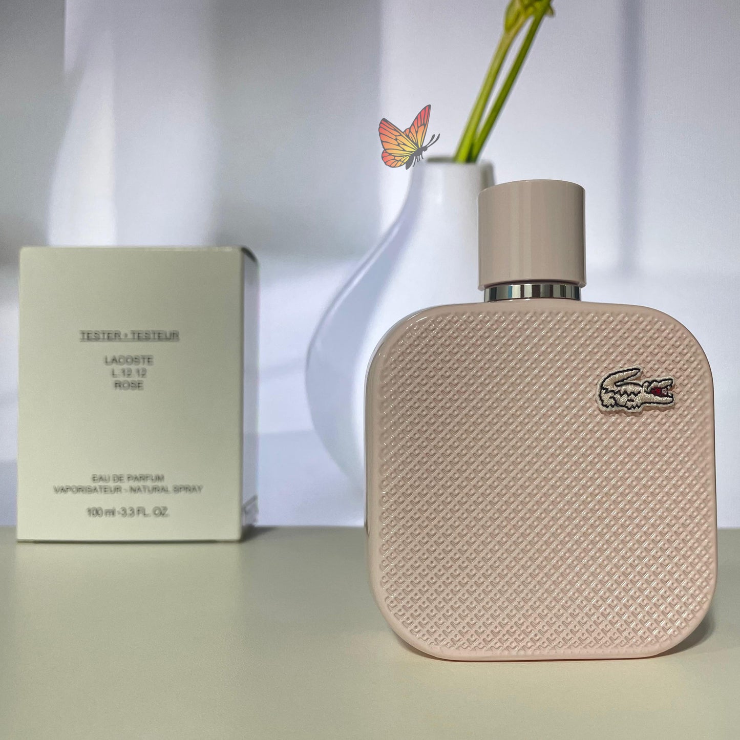 Perfume Femenino Lacoste Rose - Eau de Parfum - 100ml - Tester