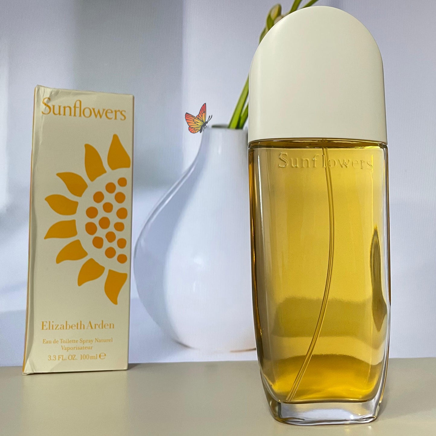 Perfume Femenino Elizabeth Arden Sunflowers - Eau de Toilette - 100ml - CAJA FEA
