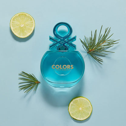 Perfume Femenino Benetton Colors Blue - Eau de Toilette - 80ml - Tester