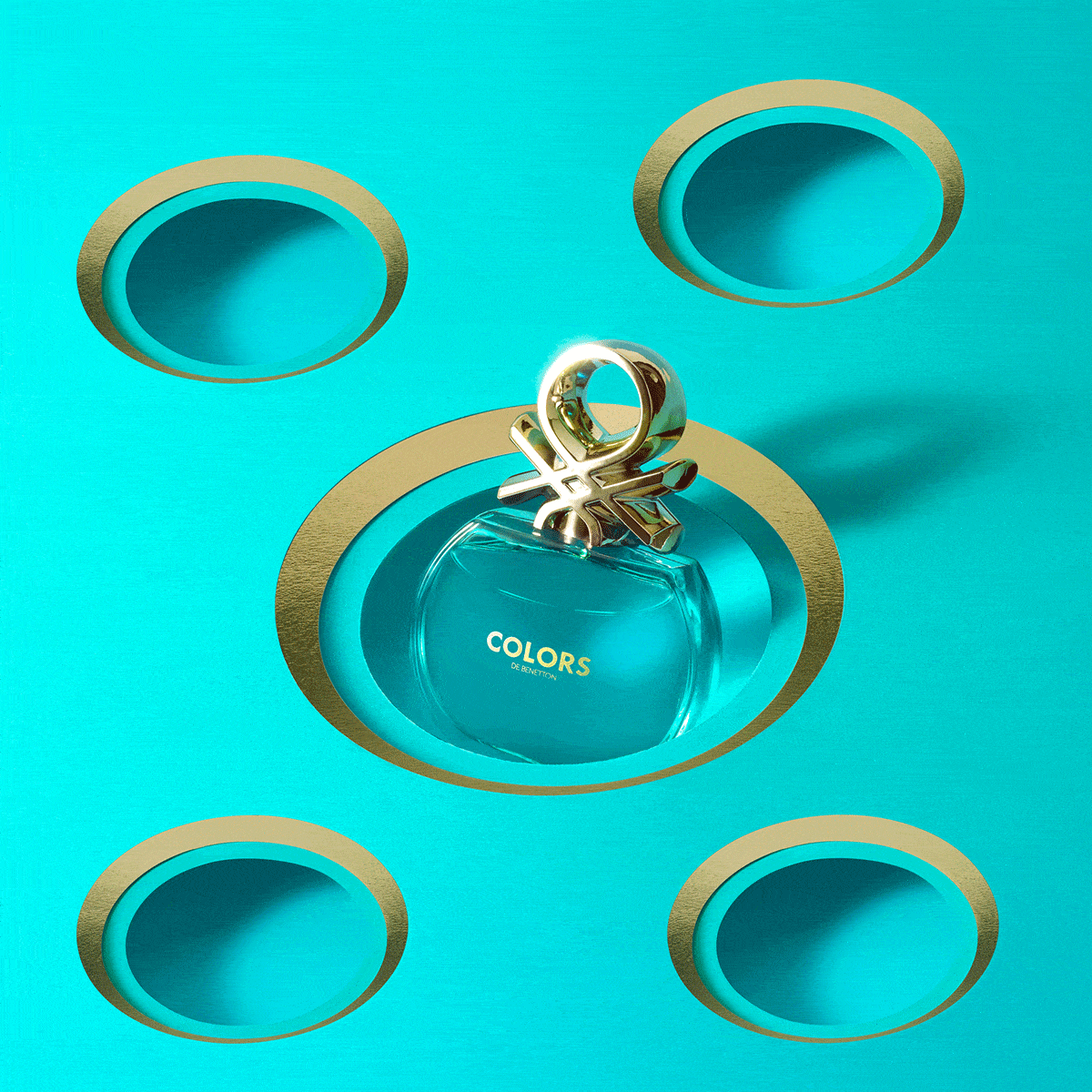 Perfume Femenino Benetton Colors Blue - Eau de Toilette - 80ml - Tester