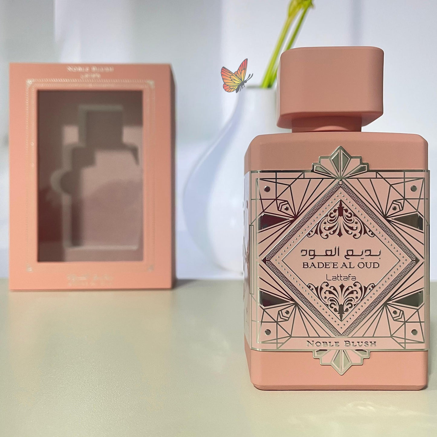 Perfume Femenino Lattafa Badee Al Oud Noble Blush - Eau de Parfum - 100ml