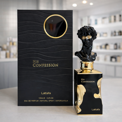 Perfume Masculino Lattafa His Confession - Eau de Parfum - 100ml
