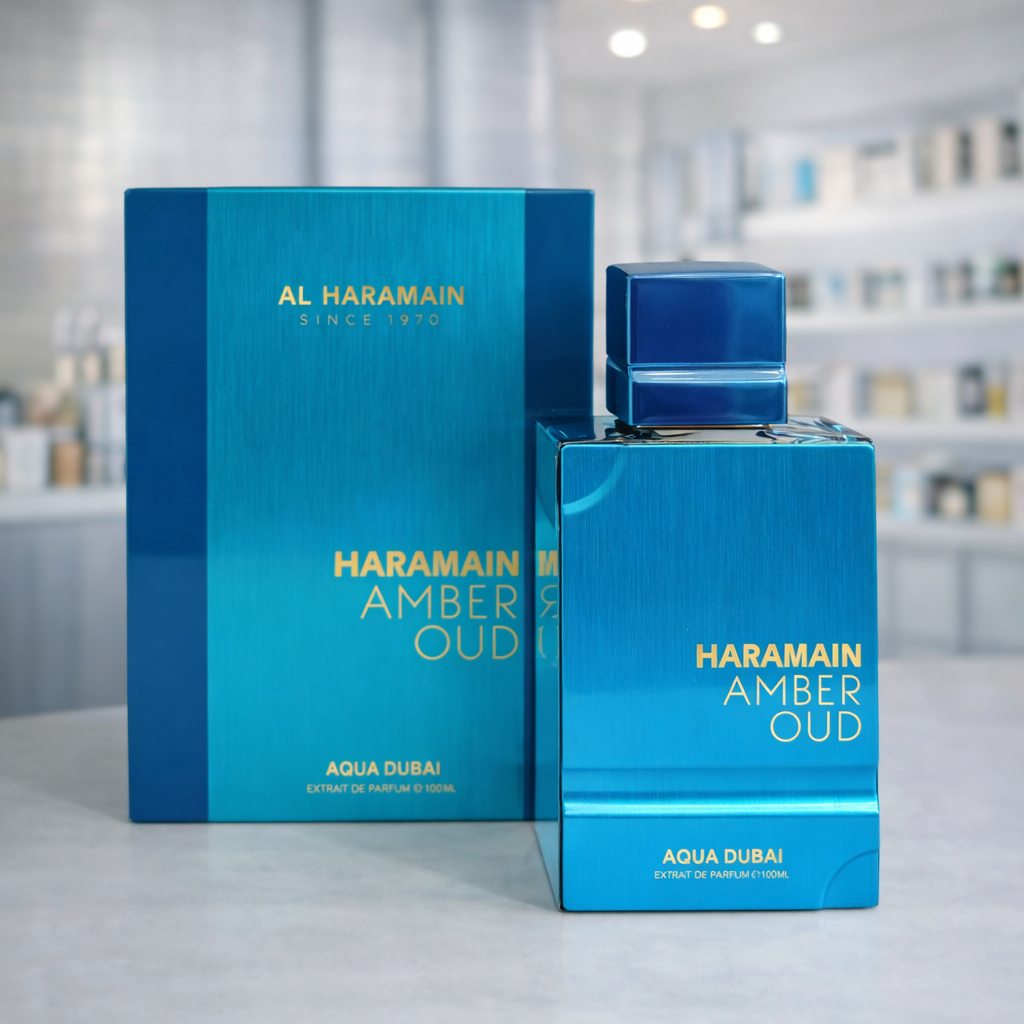 Perfume Unisex Al Haramain Amber Oud Aqua Dubai - Eau de Parfum