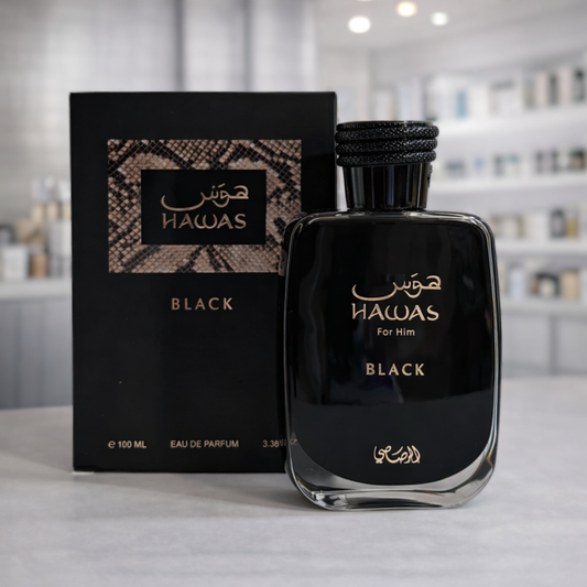 Perfume Masculino Rasasi Hawas Black - Eau de Parfum - 100ml