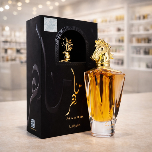 Perfume Masculino Lattafa Maahir - Eau de Parfum - 100ml