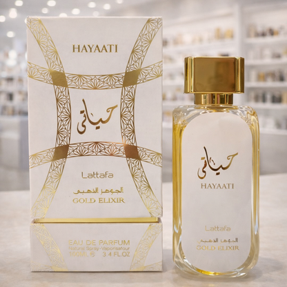 Perfume Unisex Lattafa Hayaati Gold Elixir - Eau de Parfum - 100ml