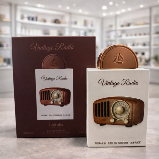 Perfume Masculino Lattafa Vintage Radio - Eau de Parfum - 100ml