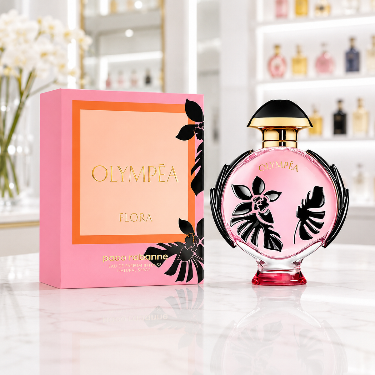Paco Rabanne Olympea Flora - Eau de Parfum Intense - Femenino - 80ml