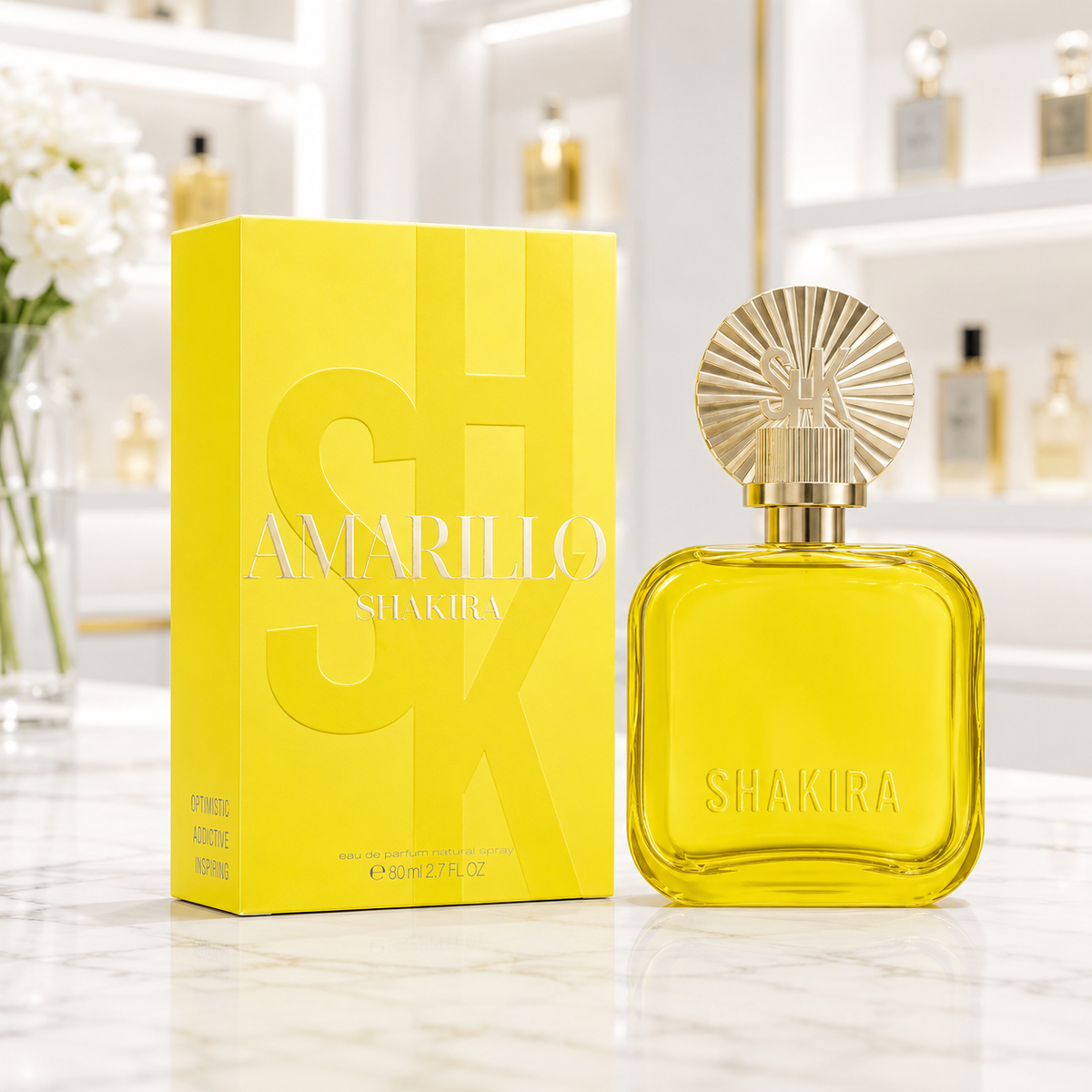 Shakira Amarillo - Eau de Parfum - Femenino - 80ml