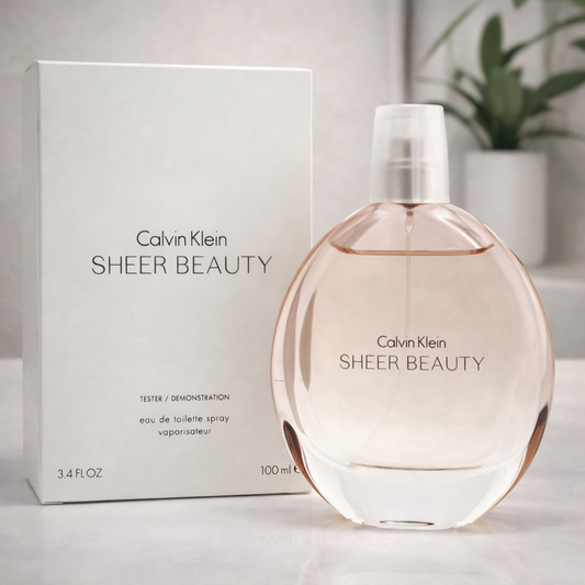 Perfume Femenino Calvin Klein Sheer Beauty - Eau de Toilette - 100ml - Tester