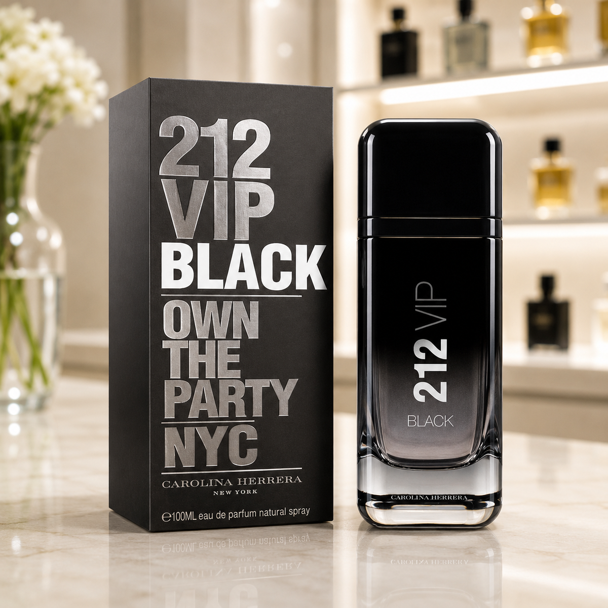 Carolina Herrera 212 VIP Black - Eau de Parfum - Masculino - 100ml