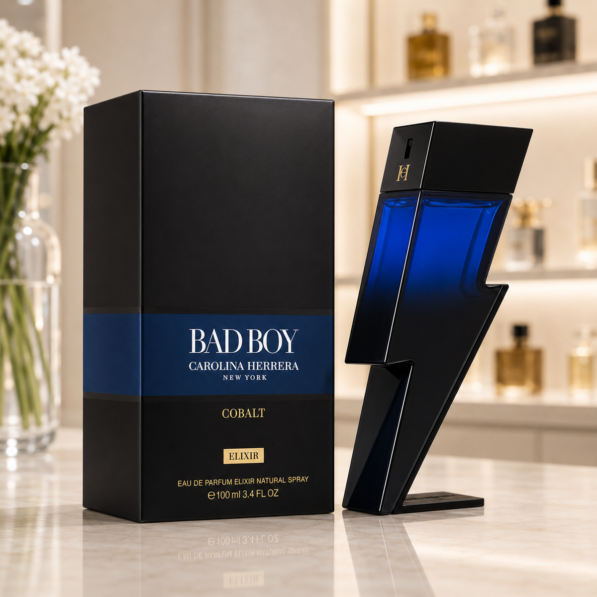 Carolina Herrera Bad Boy Cobalt Elixir - Eau de Parfum - Masculino - 100ml