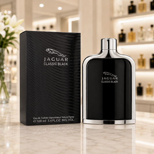 Perfume Masculino Jaguar Classic Black - Eau de Toilette - 100ml