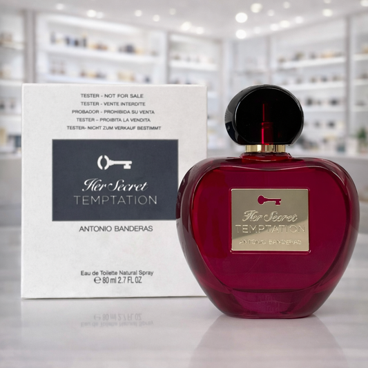 Perfume Femenino Antonio Banderas Her Secret Temptation - Eau de Toilette - 80ml - Tester