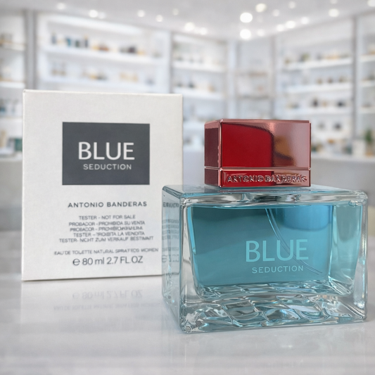 Perfume Femenino Antonio Banderas Blue Seduction - Eau de Toilette - 80ml - Tester
