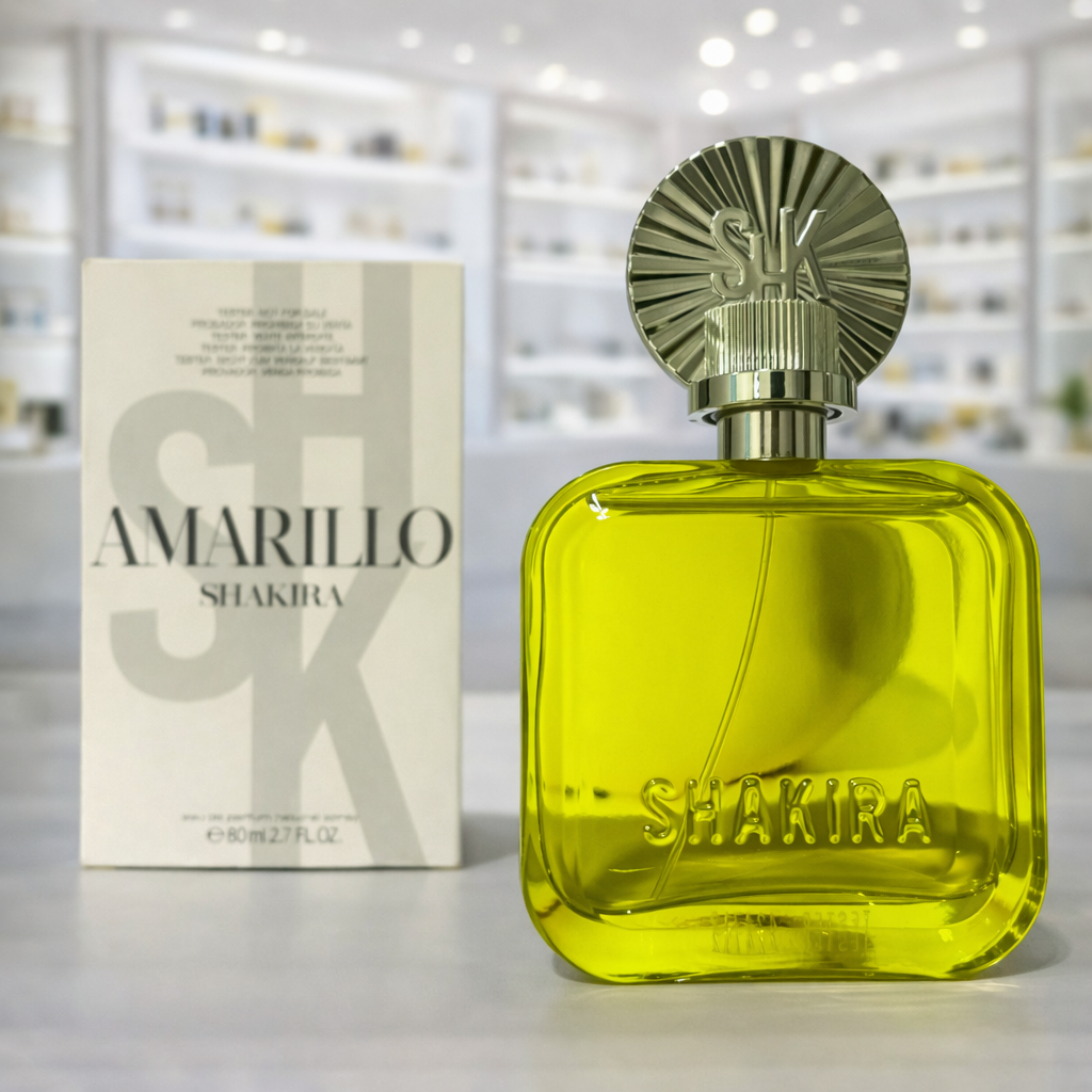 Perfume Femenino Shakira Amarillo - Eau de Parfum - 80ml - Tester