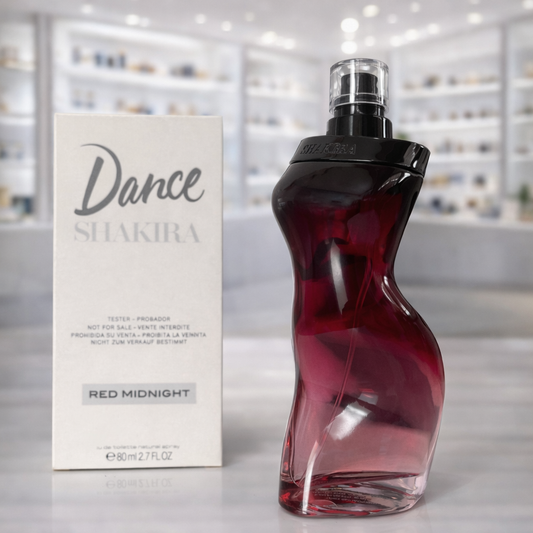 Perfume Femenino Shakira Dance Red Midnight - Eau de Toilette - 80ml - Tester