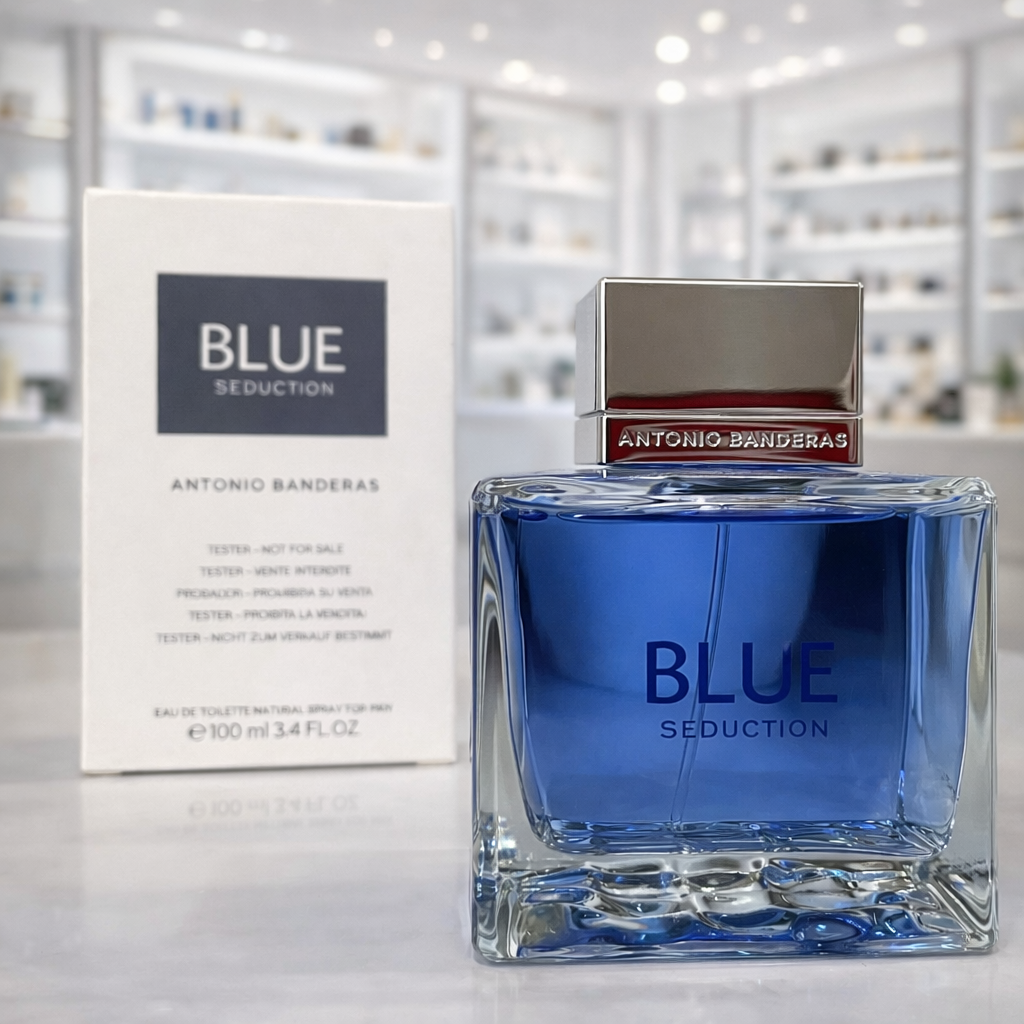 Perfume Masculino Antonio Banderas Blue Seduction - Eau de Toilette - 100ml - Tester