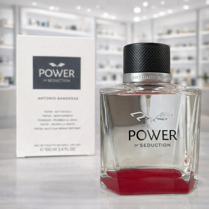 Perfume Masculino Antonio Banderas Power of Seduction - Eau de Toilette - 100ml - Tester