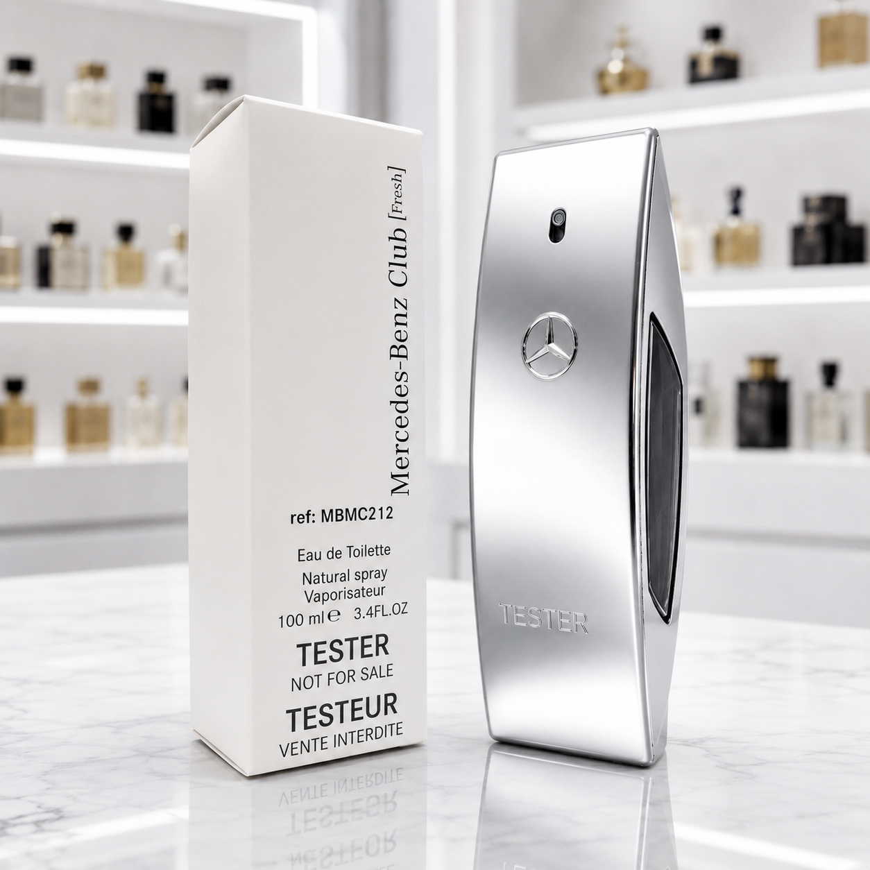 Perfume Masculino Mercedes-Benz Club - Eau de Toilette - 100ml - Tester