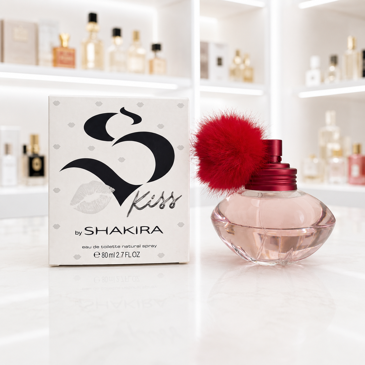 Perfume Femenino Shakira S Kiss - Eau de Toilette - 80ml - Tester