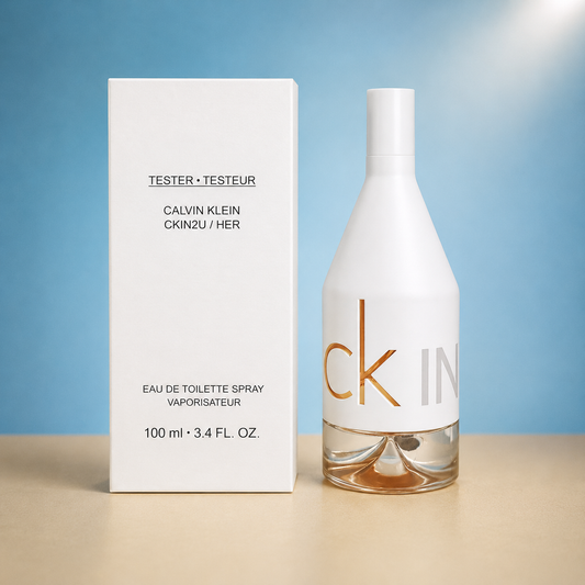 Perfume Femenino Calvin Klein CK IN2U For Her - Eau de Toilette - 100ml - Tester