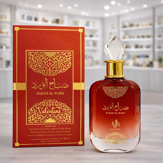 Perfume Femenino Al Wataniah Sabah Al Ward Valentine - Eau de Parfum - 100ml