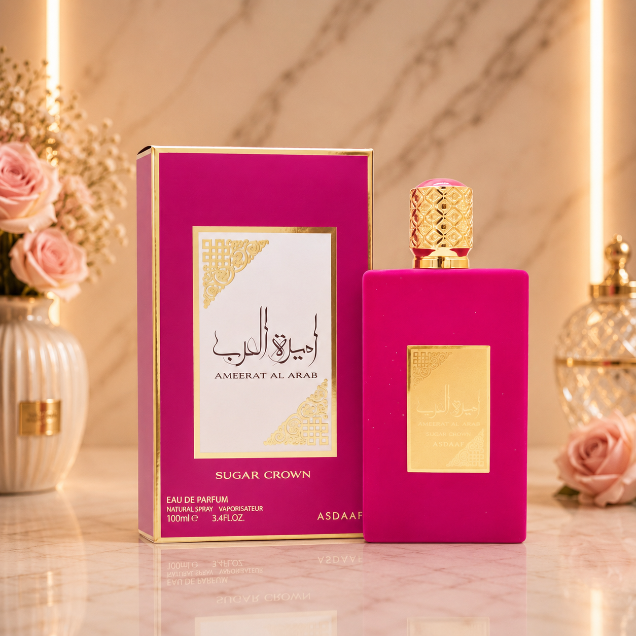 Perfume Femenino Asdaaf Ameerat Al Arab Sugar Crown - Eau de Parfum - 100ml