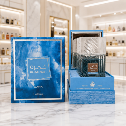 Lattafa Khamrah Waha - Eau de Parfum - Masculino - 100ml