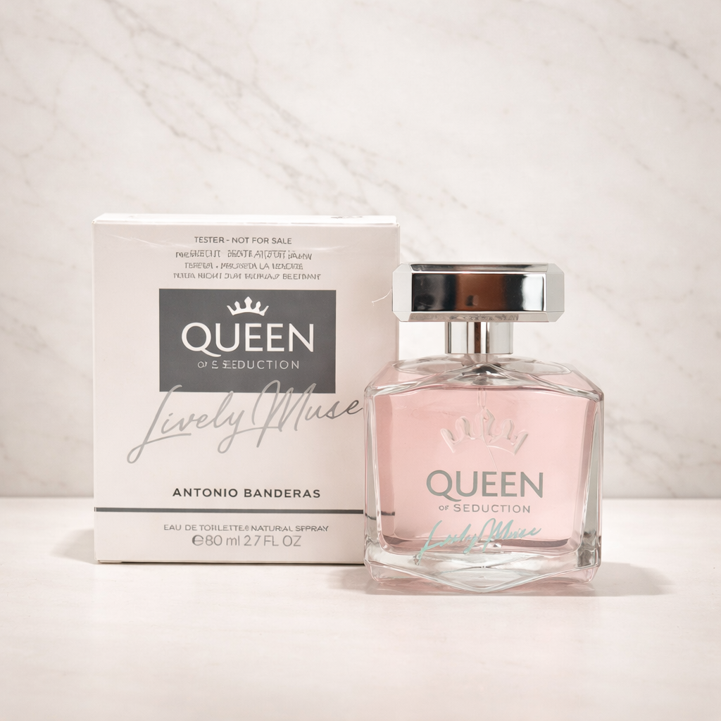Perfume Femenino Antonio Banderas Queen Of Seduction Lively Muse - Eau de Toilette - 80ml - Tester