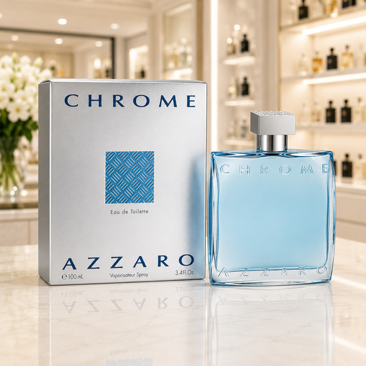 Perfume Masculino Azzaro Chrome - Eau de Toilette - 100ml
