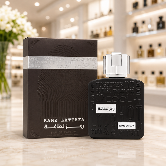 Perfume Masculino Lattafa Ramz Silver - Eau de Parfum - 100ml