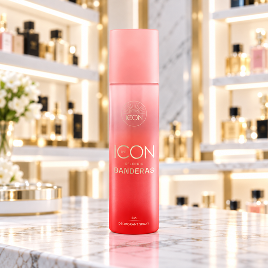 Desodorante Corporal Antonio Banderas The Icon Splendid - Femenino - 150ml