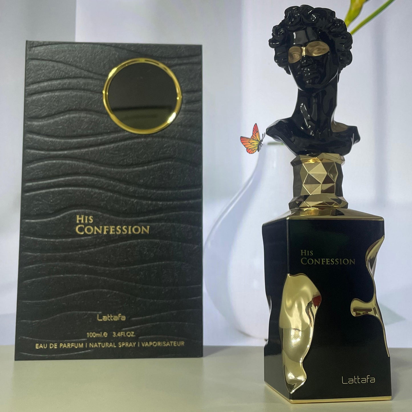 Perfume Masculino Lattafa His Confession - Eau de Parfum - 100ml