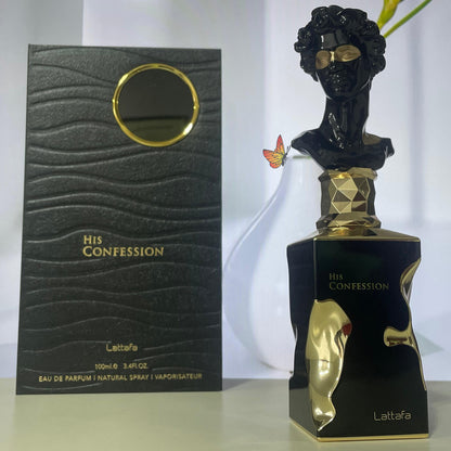 Perfume Masculino Lattafa His Confession - Eau de Parfum - 100ml
