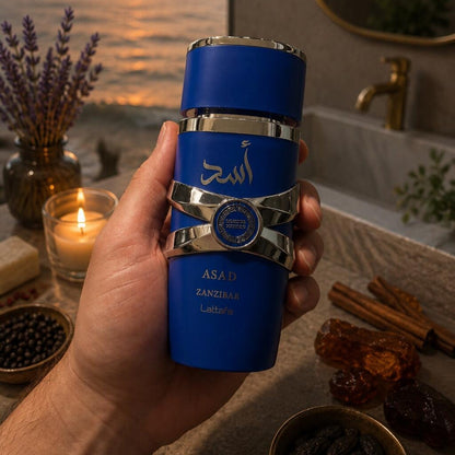 Lattafa Asad Zanzíbar Limited Edition - Eau de Parfum - Masculino - 100ml