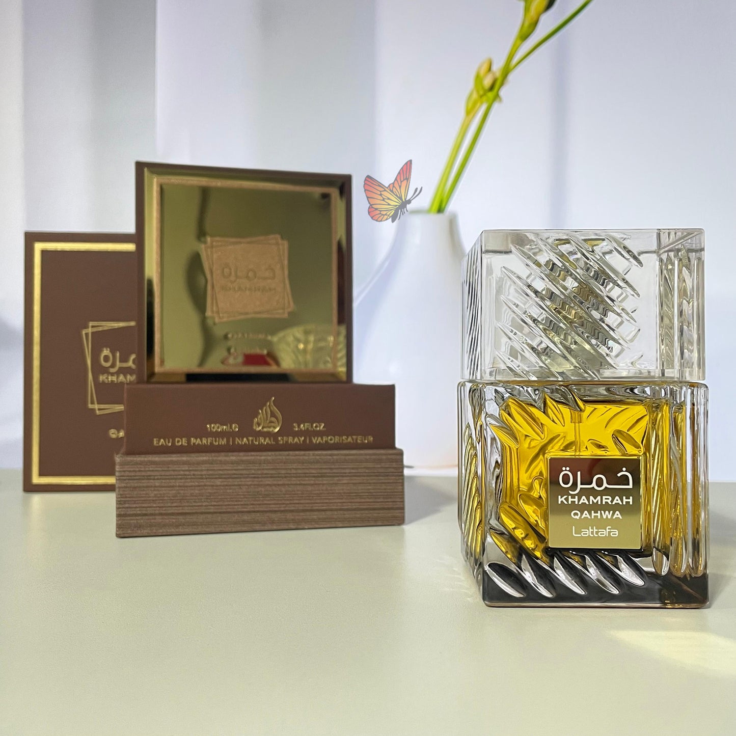 Perfume Masculino Lattafa Khamrah Qahwa - Eau de Parfum - 100ml