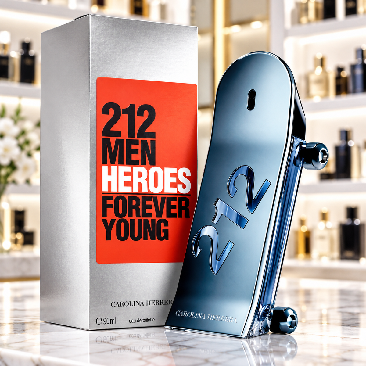 Carolina Herrera 212 MEN Heroes - Eau de Toilette - Masculino - 90ml