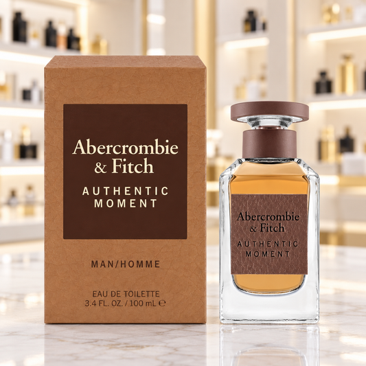 Abercrombie & Fitch Authentic Moment - Eau de Toilette - Masculino - 100ml
