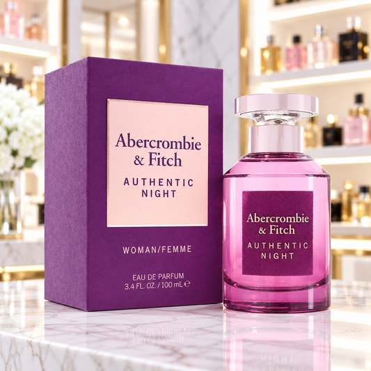 Abercrombie & Fitech Authentic Night - Eau de Parfum - Femenino - 100ml