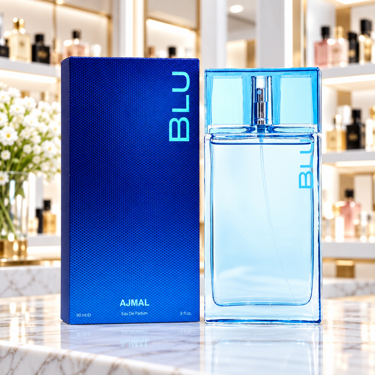 Ajmal Blu - Eau de Parfum - Masculino - 90ml