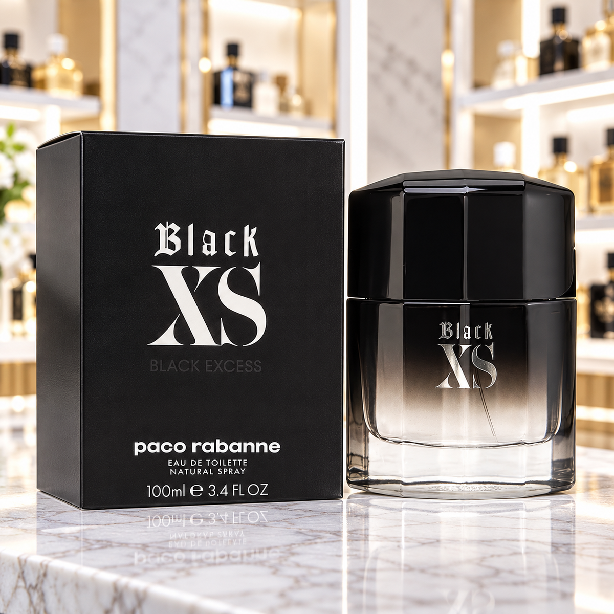 Paco Rabanne XS Black Excess - Eau de Toilette - Masculino - 100ml