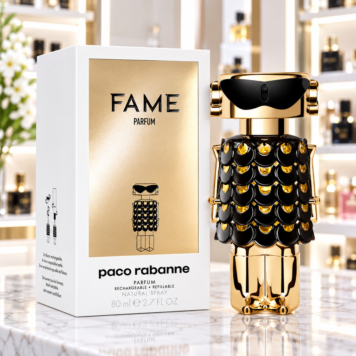 Paco Rabanne Fame Parfum - Parfum - Femenino - 80ml