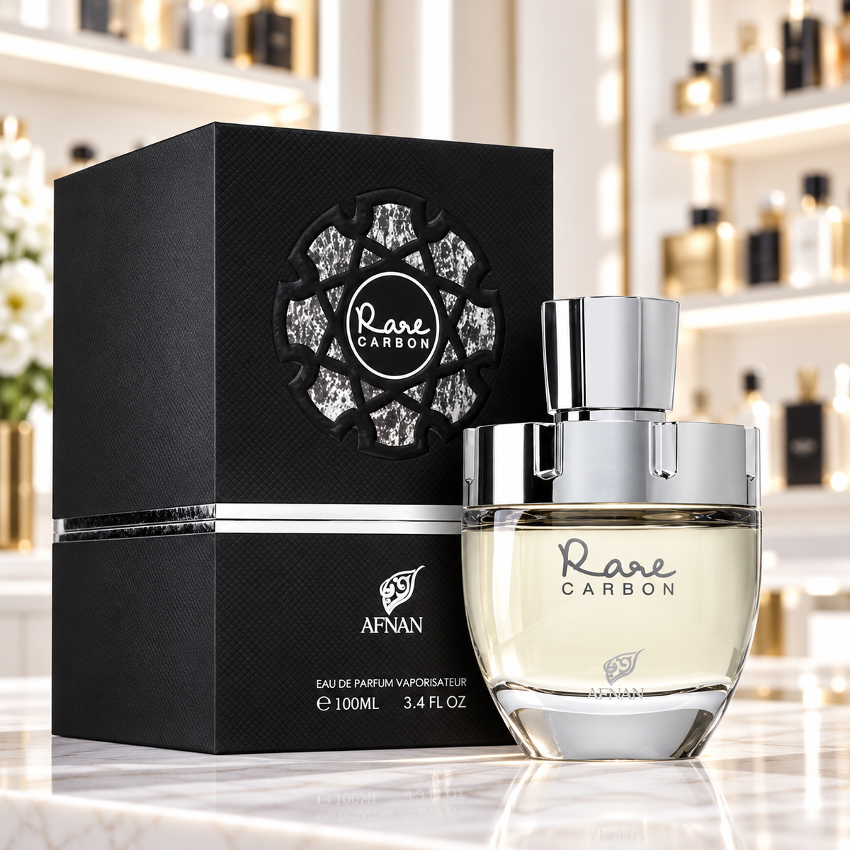 Afnan Rare Carbon - Eau de Parfum - Masculino - 100ml