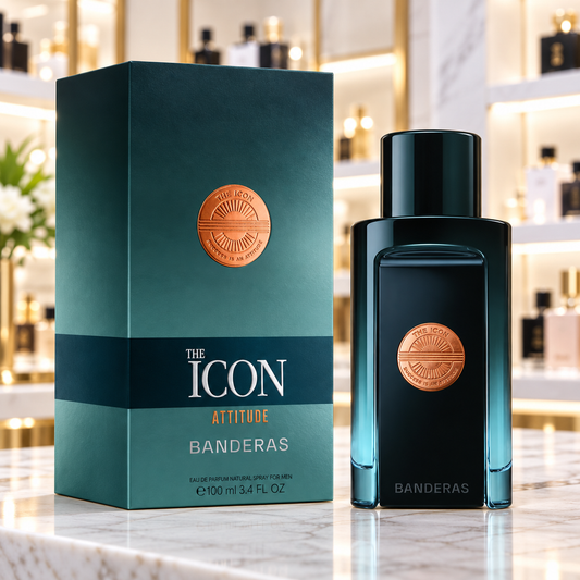 Antonio Banderas The Icon Attitude - Eau de Parfum - Masculino - 100ml